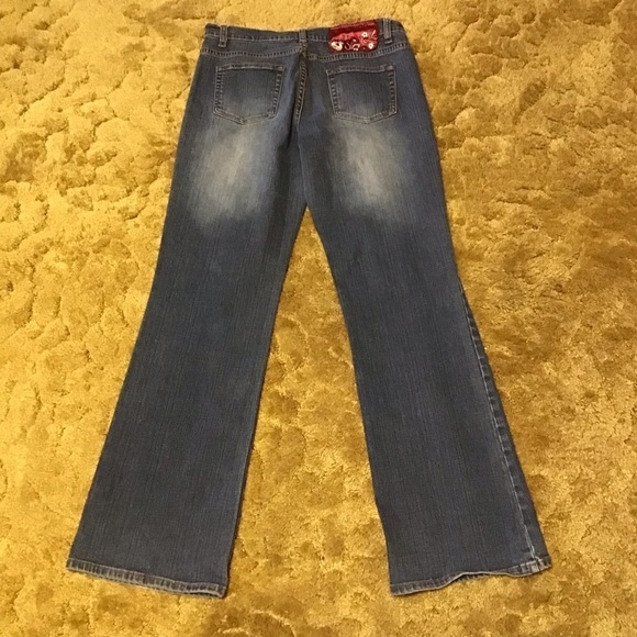 Y2K vibes distressed smart set wide leg jeans - Picture 9 of 12